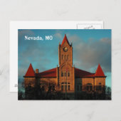 Historisch gerechtshof briefkaart (Voorkant / Achterkant)