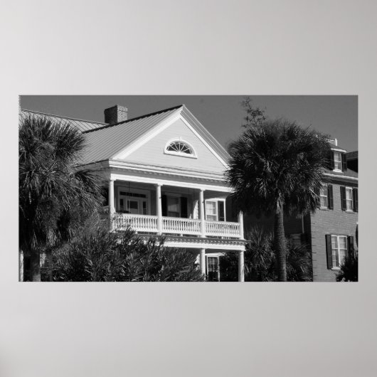 Historisch gesproken Charleston, SC Poster (Voorkant)