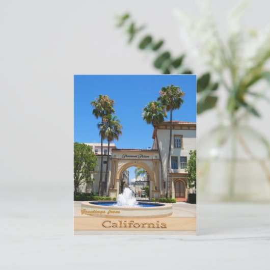 Historisch Hollywood Californië Briefkaart (Staand voorkant)