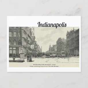 Historisch Indianapolis Sketch Briefkaart