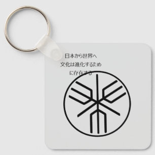 Historisch Japans Archipel Embleem Sleutelhanger