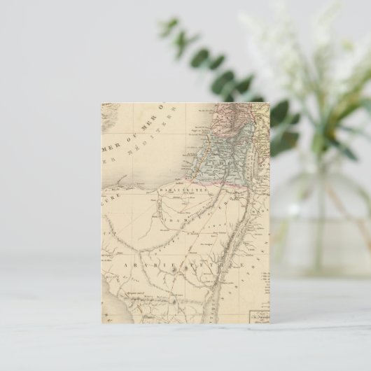 Historisch Jeruzalem, Palestina Briefkaart (Staand voorkant)