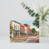 Historisch Jonesborough VS Briefkaart (Staand voorkant)