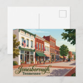 Historisch Jonesborough VS Briefkaart (Voorkant / Achterkant)