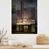 Historisch kaastheater poster (Keuken)