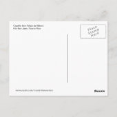 Historisch kasteel El Morro, Puerto Rico Briefkaart (Achterkant)