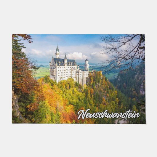 Historisch kasteel Neuschwanstein, Duitsland Deurmat (Voorkant)