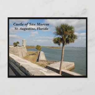 Historisch kasteel van San Marcos Feestdagenkaart