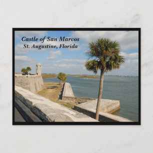 Historisch kasteel van San Marcos Feestdagenkaart