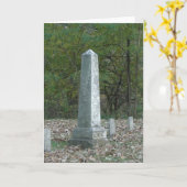 Historisch kemetablet in Wildcat Den Park in Iowa Kaart (Gele Bloem)