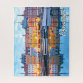 Historisch Kopenhagen, Denemarken Legpuzzel (Verticaal)