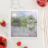 Historisch land Fantastische verjaardag Servet (Insitu)