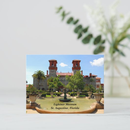 Historisch Lightner Museum Feestdagenkaart (Staand voorkant)