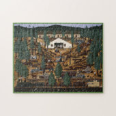 Historisch Logging Camp Puzzle Legpuzzel (Horizontaal)