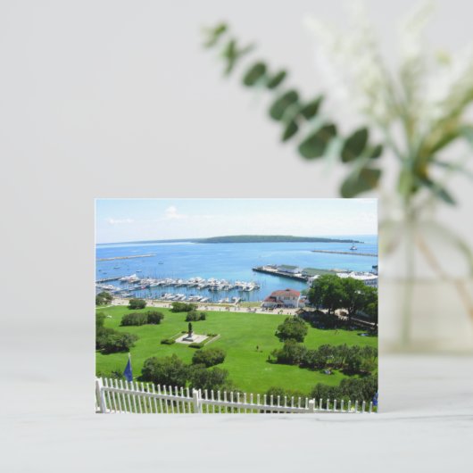 Historisch makreeleiland briefkaart (Staand voorkant)