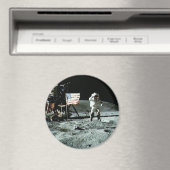 Historisch man op de maan magneet (Insitu (Vaatwasser))