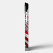 Historisch militair kerkhof met Amerikaanse vlagge Case-Mate iPhone Case (Achterkant / Links)