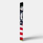 Historisch militair kerkhof met Amerikaanse vlagge Case-Mate iPhone Case (Achterkant / Rechts)