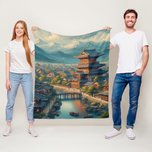 Historisch Nara, monumenten van het oude Nara Fleece Deken (In situ)