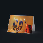 Historisch nauwkeurige feestkaarten: Hanukkah Feestdagen Kaart<br><div class="desc">Historisch nauwkeurige feestkaarten: Hanukkah</div>
