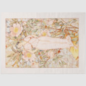 Historisch  Nieuw-Nieuw-Zeelandse Zeemaas Tissuepapier (Voorkant)