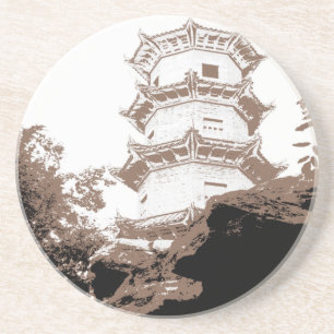 Historisch Onderzetter Pagoda