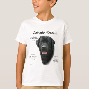 Historisch ontwerp voor labrador Retriever (blk) T-shirt