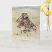 Historisch oorlogswapen kaart (Gele Bloem)