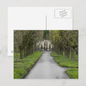 Historisch pad voor tuin briefkaart (Voorkant / Achterkant)