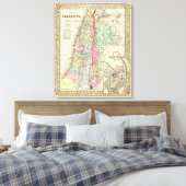 Historisch Palestina Canvas Afdruk (Insitu (Slaapkamer))