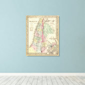 Historisch Palestina Canvas Afdruk (Insitu (Houten vloer))