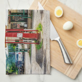 Historisch Park Algemeen Winkel Keukenhanddoek (Quarter Fold)