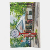 Historisch Park Algemeen Winkel Keukenhanddoek (Verticaal)