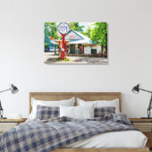 Historisch Park Algemene winkel Canvas Print (Insitu (Slaapkamer))