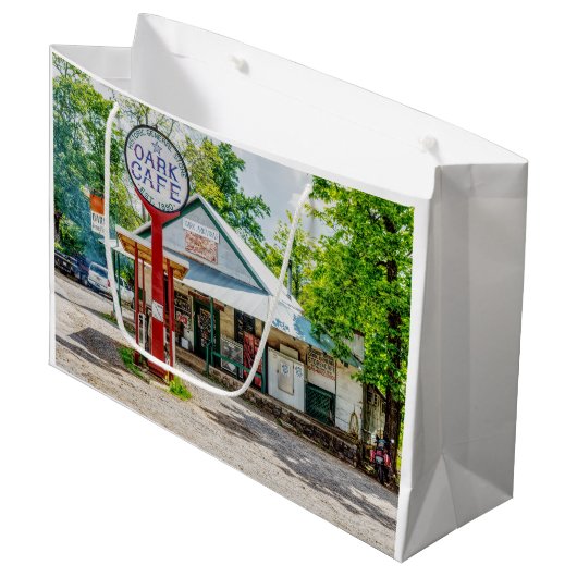 Historisch Park Algemene Winkel Gift Bag Groot Cadeauzakje (Voorkant Gekanteld)