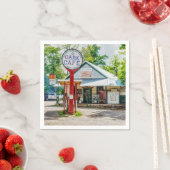 Historisch Park Algemene Winkel Papier Feestservet Servet (Insitu)