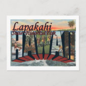 Historisch park van de staat Lapakahi, Hawaii Briefkaart (Voorkant)