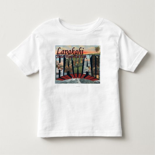 Historisch park van de staat Lapakahi, Hawaii Kinder Shirts (Voorkant)
