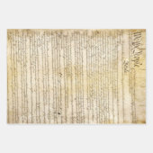 Historisch patriottisch bundel inpakpapier vel (Voorkant)