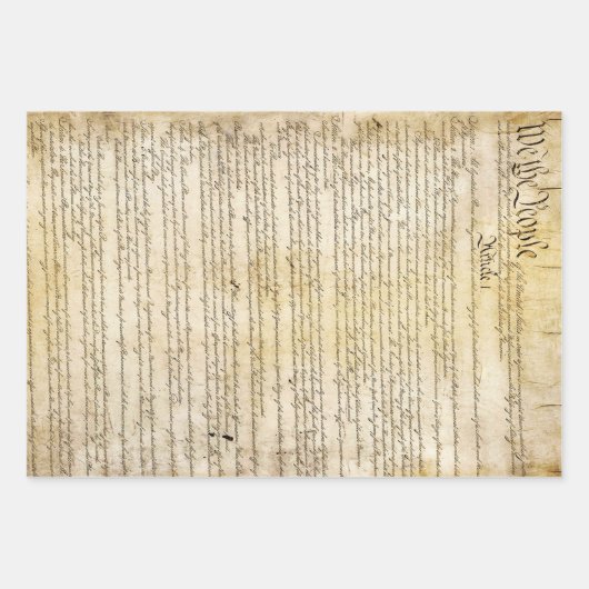 Historisch patriottisch bundel inpakpapier vel (Voorkant)