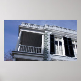 Historisch perspectief Charleston, SC Poster