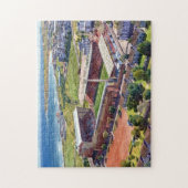 Historisch Pittodrie Stadion Aberdeen Legpuzzel (Verticaal)