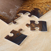 Historisch Portret van een Edelvrouw 252-delige Pu Legpuzzel (Zijkant)