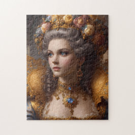 Historisch Portret van een Edelvrouw 252-delige Pu Legpuzzel