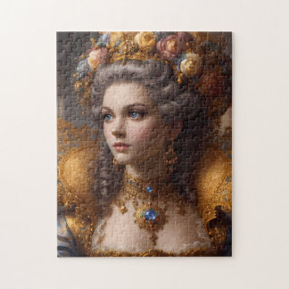 Historisch Portret van een Edelvrouw 252-delige Pu Legpuzzel