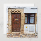 Historisch portugees Wenskaart Feestdagenkaart (Voorkant / Achterkant)