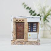 Historisch portugees Wenskaart Feestdagenkaart (Staand voorkant)