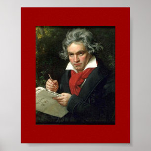 Historisch Poster Beethoven