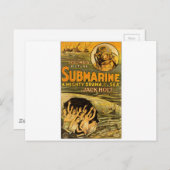 Historisch poster van films briefkaart (Voorkant / Achterkant)