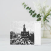 Historisch publiek plein briefkaart (Staand voorkant)